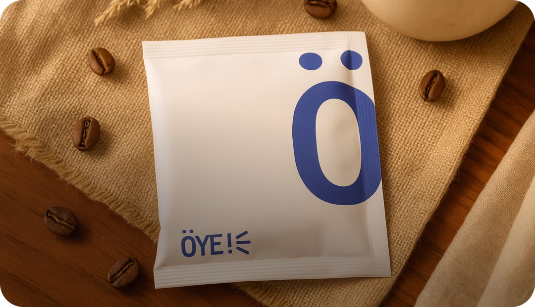 Configure packaging, for your coffee