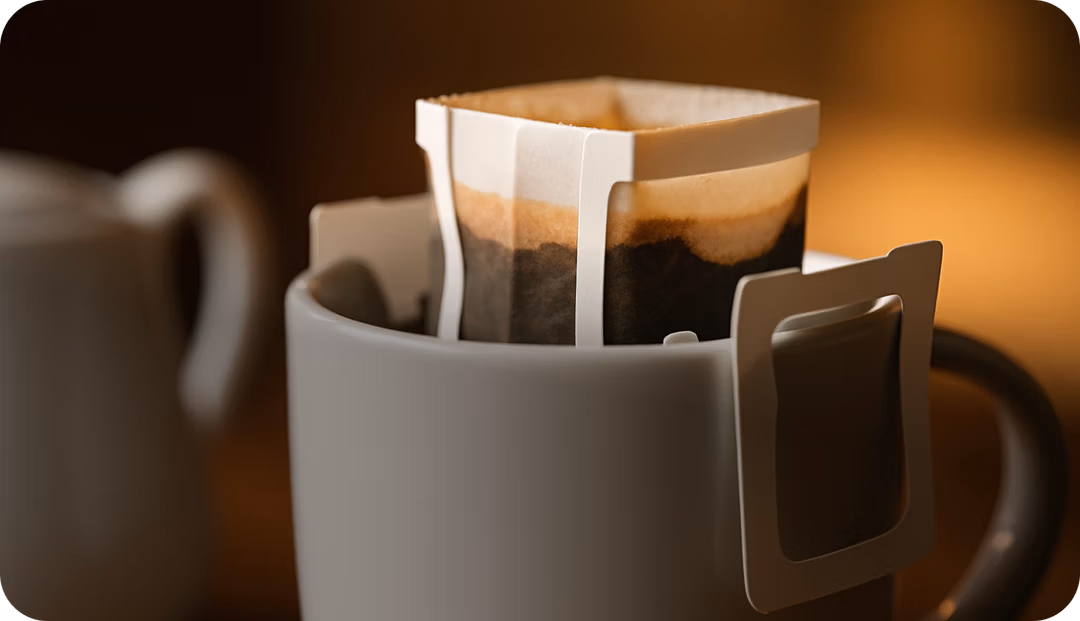 Configure packaging, for your coffee